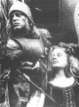 Don Lope de Aguirre (Klaus Kinski) und seine Tochter Flores (Cecilia Rivera)