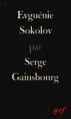 1980 Serge Gainsbourg book Evguénie Sokolov (Gallimard)