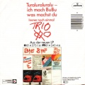 Rückseite der 1983.11 Trio 7" single Turaluraluralu - ich mach Bubu was machst du (DE: Mercury 814 576-7)