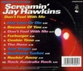 Back cover of 1997 Screamin' Jay Hawkins CD DON'T FOOL WITH ME (GB: Prestige Raw Blues Series CDSGP 0358)