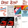 Vorderseite der ersten Auflage der 1983.11 Trio 12" LP Bye bye (DE: Mercury 814 575-1)