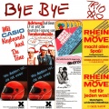 Vorderseite der zweiten Auflage der 1983.11 Trio 12" LP Bye bye (DE: Mercury 814 575-1)