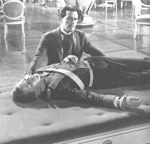 Klaus Kinski und O. W. Fischer im Film Ludwig II.