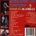 Back cover of 1998.12 Screamin' Jay Hawkins CD PORTRAIT OF A MANIAC (AU: AIM 2023 CD)